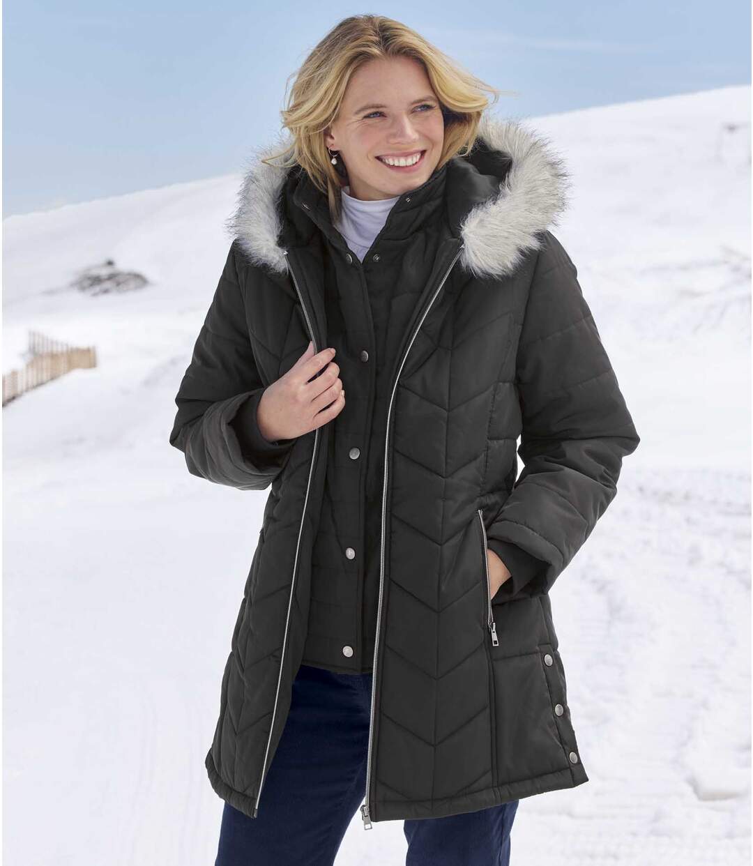 Doudoune GRAND FROID à Capuche