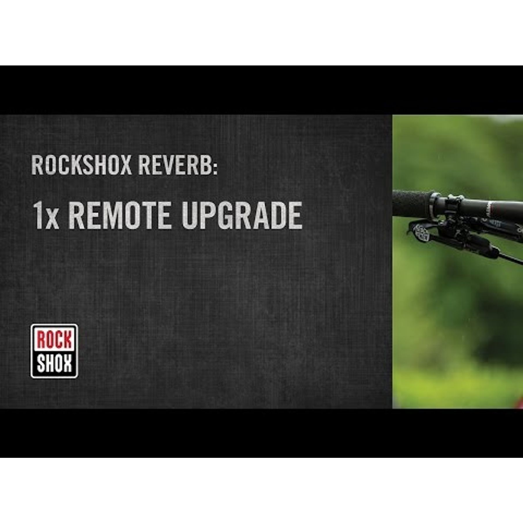 Rock Shox Reverb Remote Upgrade Kit
