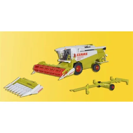 Kibri Claas Mähdrescher mit Schneid- und Maisgebiss