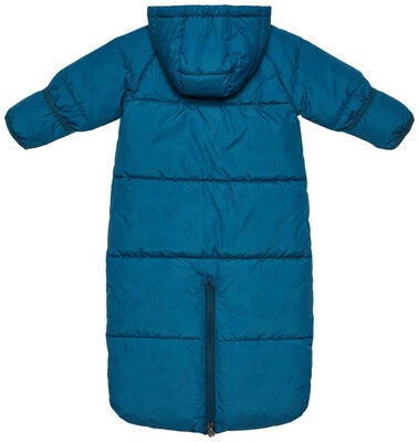 Nordbjørn Snowy Vognpose 2-in-1, Blue Coral