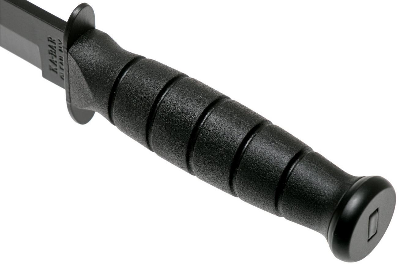 KA-BAR Short Tanto 1254, vaststaand mes, lederen foedraal