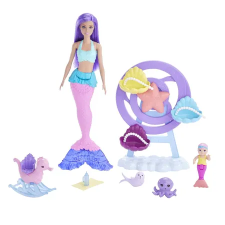 Barbie Dreamtopia Meerjunfrau Pflege-Spielset