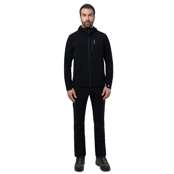 Softshell randonnée AYAQ RAVEN SOFTSHELL JKT M BLACK STORM