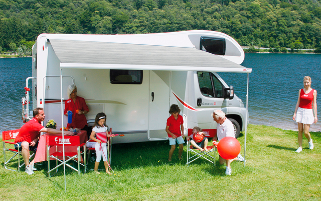 Fiamma F45s Wandmarkise (Polar White)