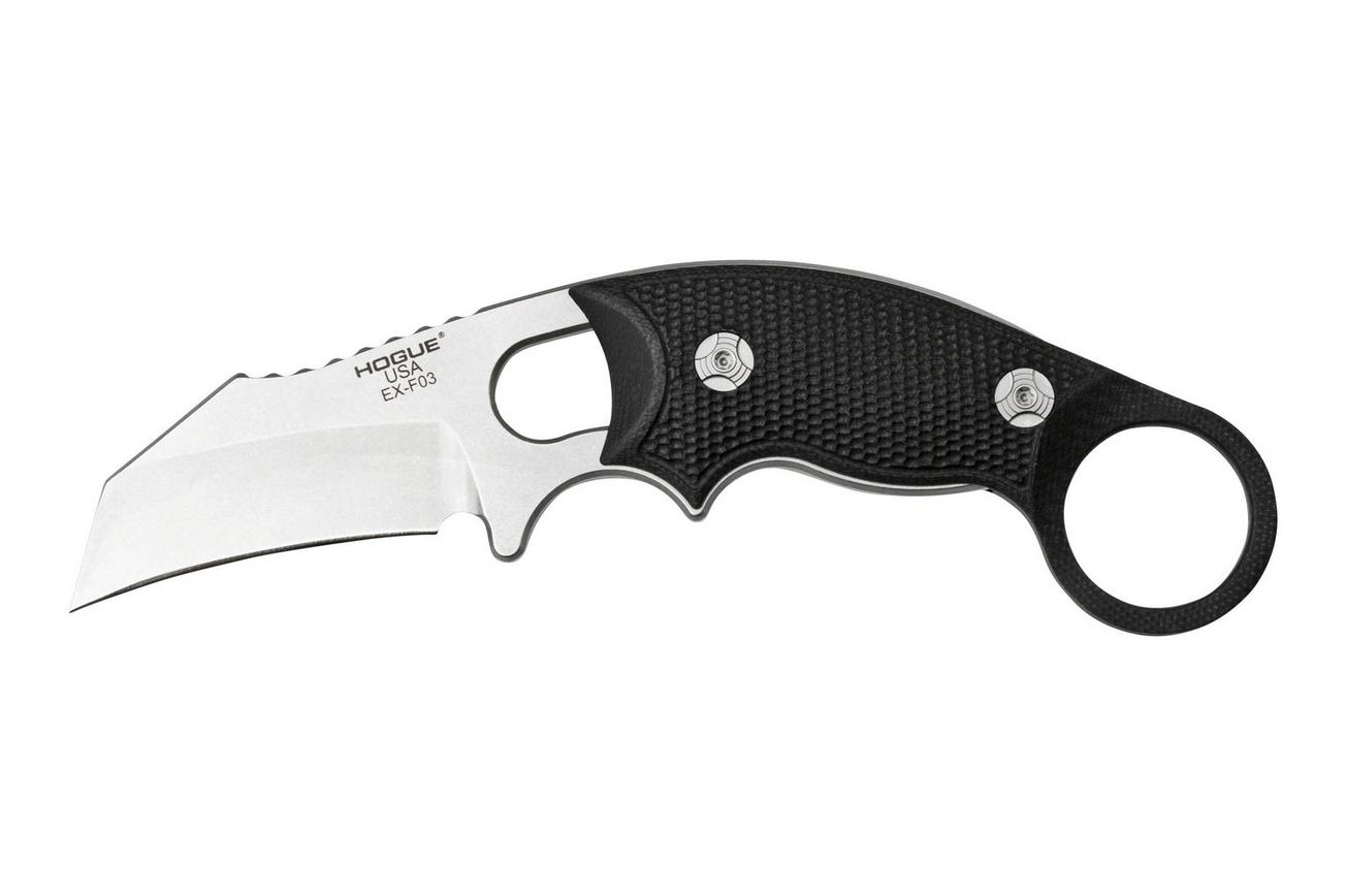 Hogue EX-F03 Hawkbill G10 Black, 35329 nekmes