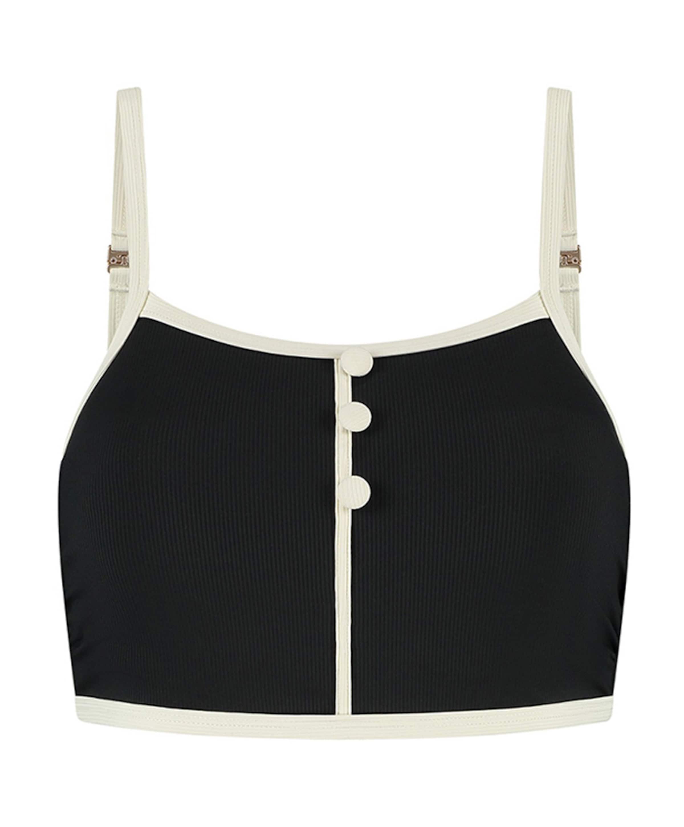 Beachlife Dames bikinitop zwart