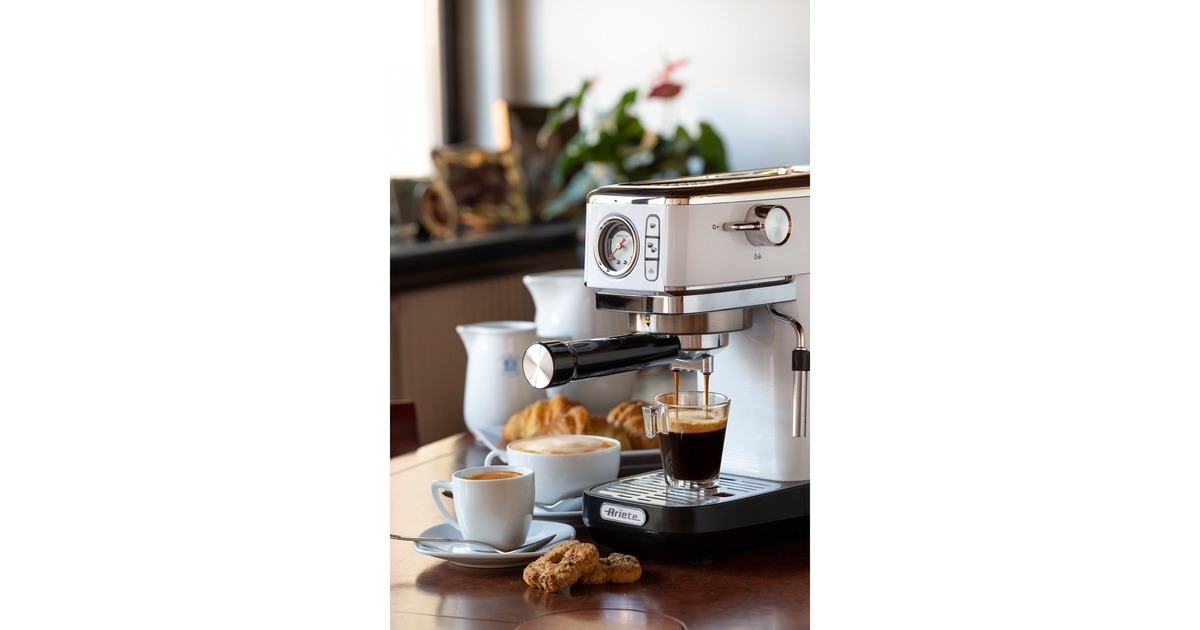 ArieteModerna Espresso Slim 1381/14 espressomachine  (Wit)