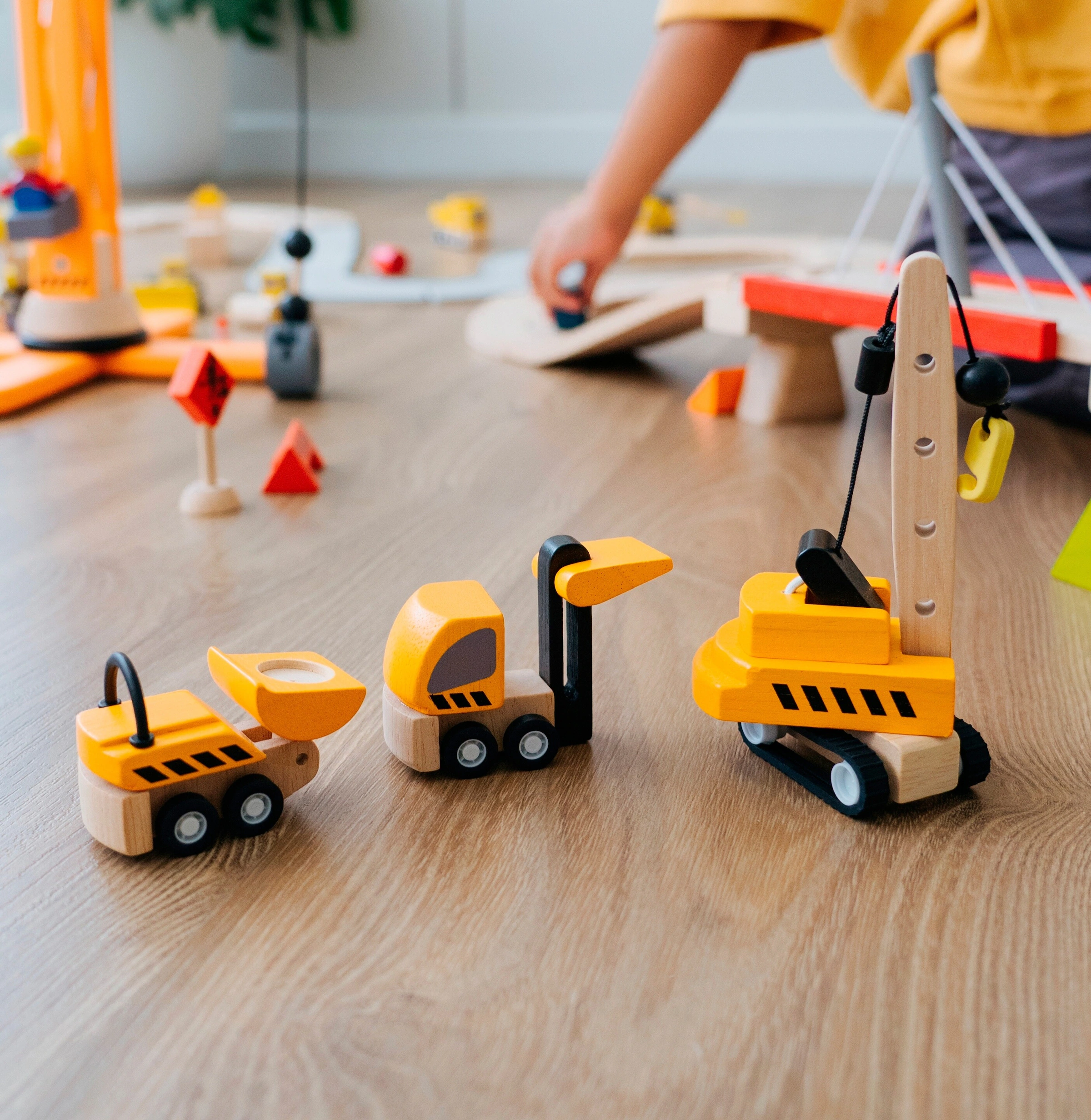 PlanToys Baustellenfahrzeuge