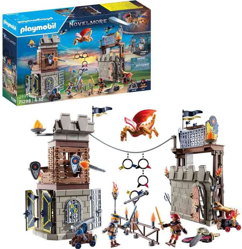 PLAYMOBIL Novelmore vs. Burnham Raiders - Toernooi arena - 71298