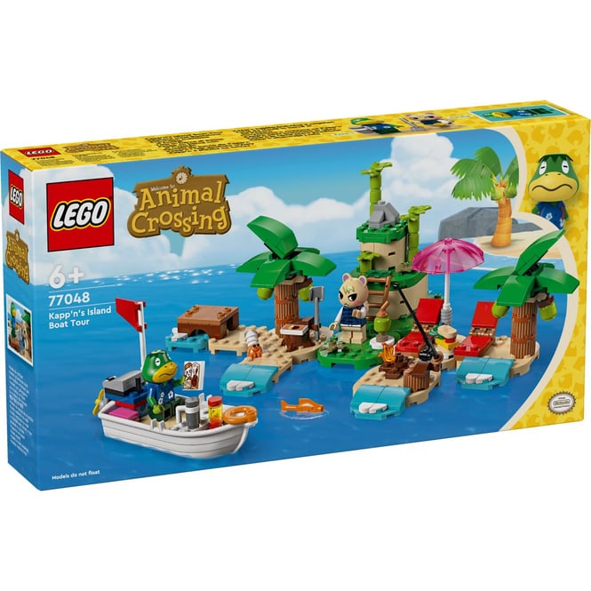 LEGO® Animal Crossing 77048 - Käptens Insel-Bootstour