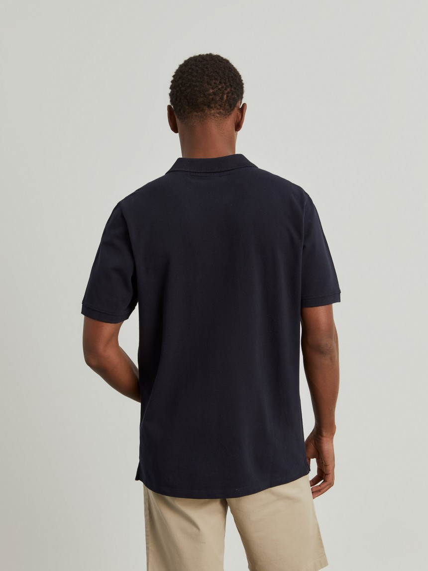 Polo regular fit 100% algodão