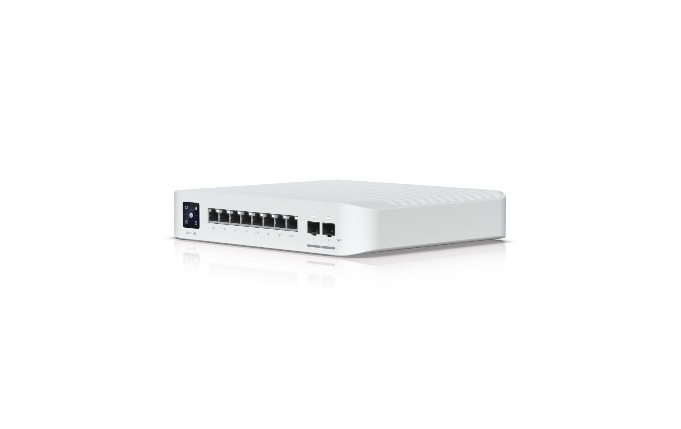 PoE+ Switch UniFi USW-PRO-8-POE 10 Port<br>Professional 8 PoE-Switch