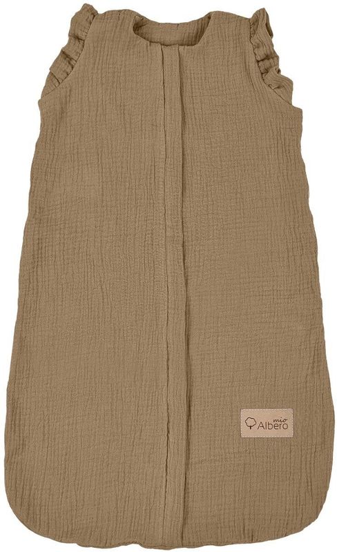 Albero Mio - Muslin Slaapzak - Caramel - Hydrofile Katoen