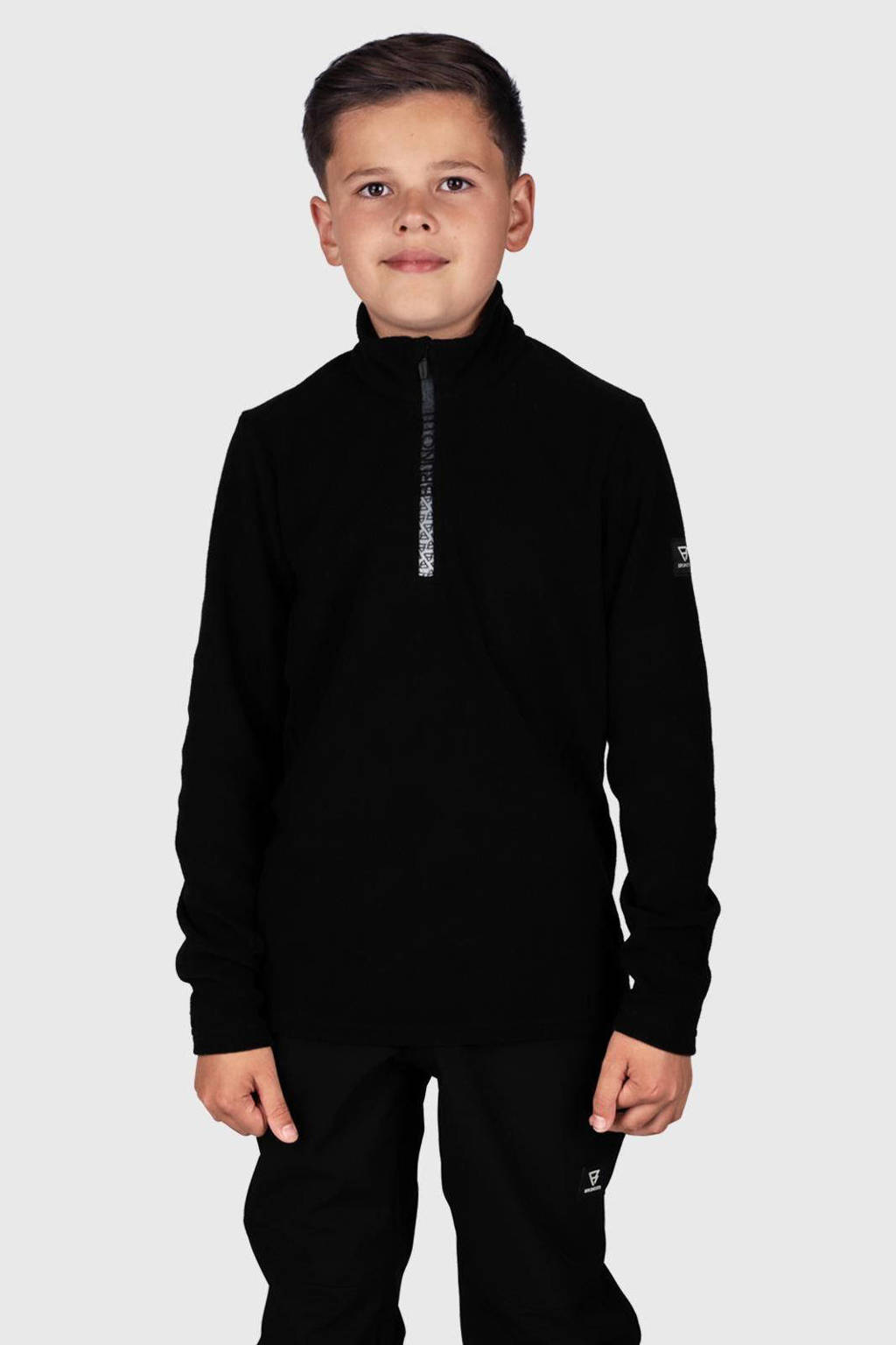 Brunotti fleece skipully Tenny zwart