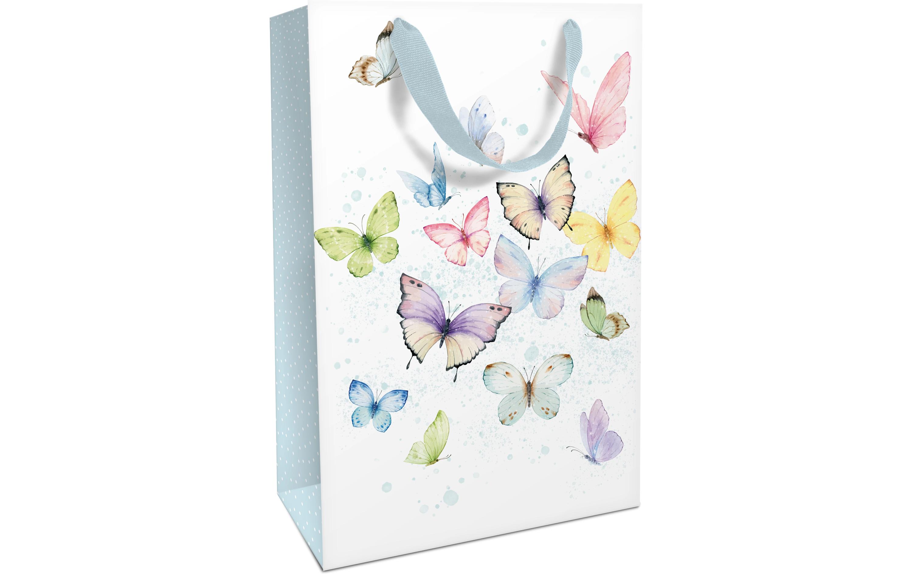 Geschenktasche Schmetterling 26 x 36 x 13 cmGeschenktüte