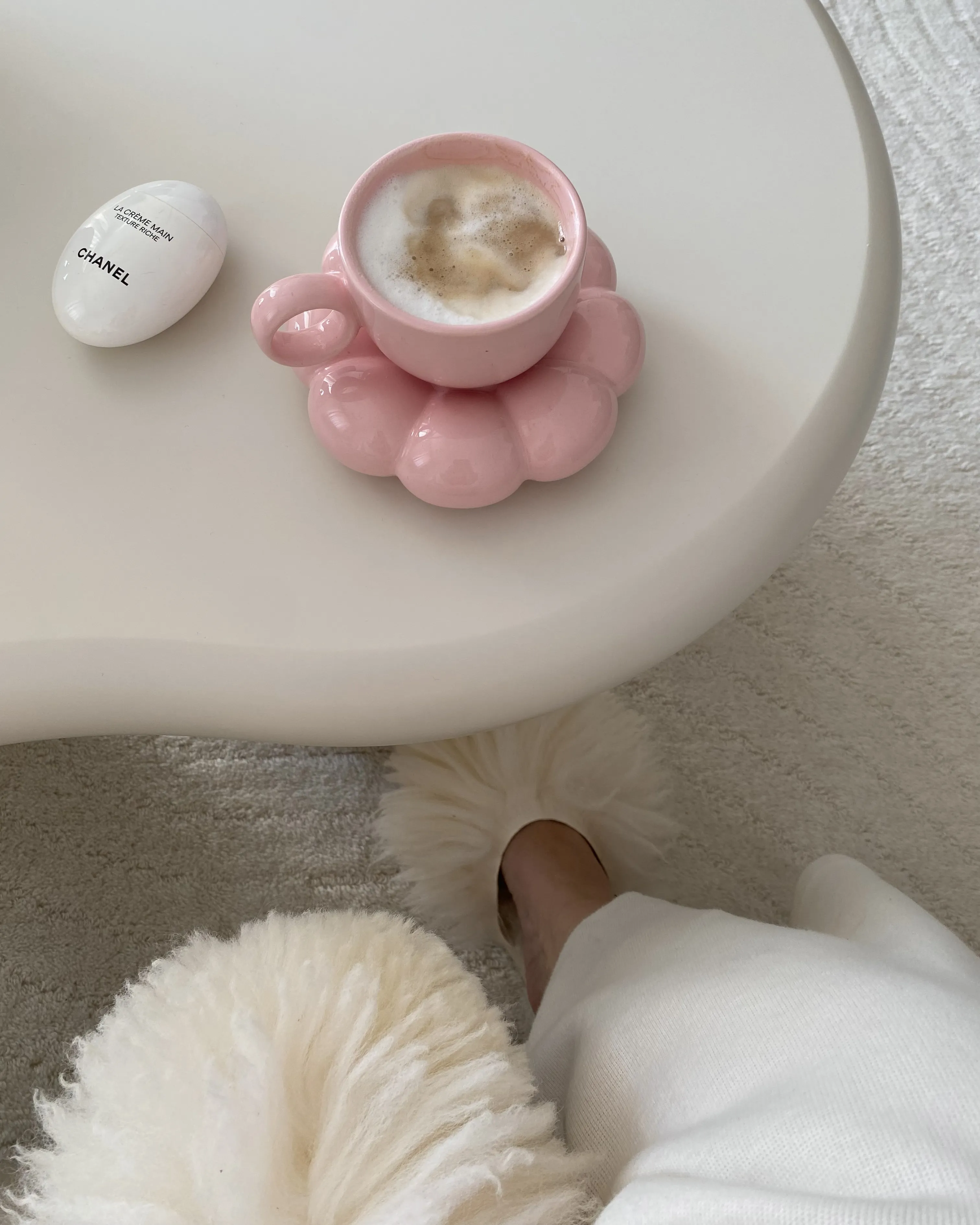 Salontafel ONDLE Gebroken wit