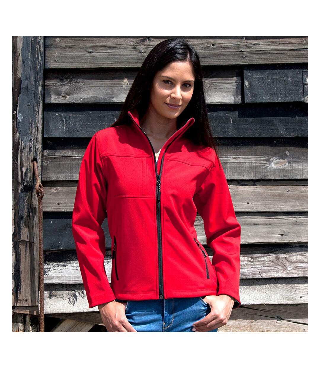 Result - Veste softshell imperméable et respirante - Femme (Rouge) - UTBC2045