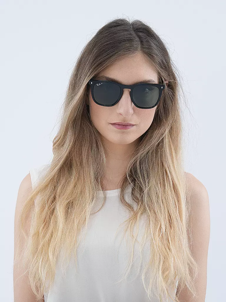 RAY BAN Sonnenbrille 0RB2210/53 schwarz