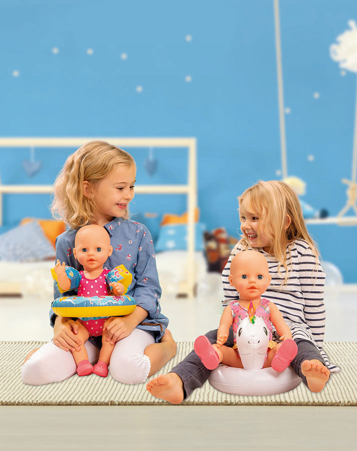 Puppen-Schwimm-Set 6-teilig (35-46 cm)