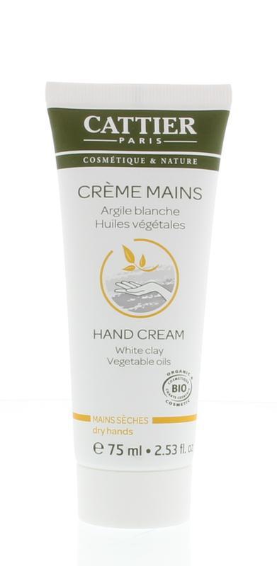 Cattier Handcreme witte klei 75ml