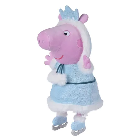 Simba Peppa Pig als Eisläuferin, 28cm