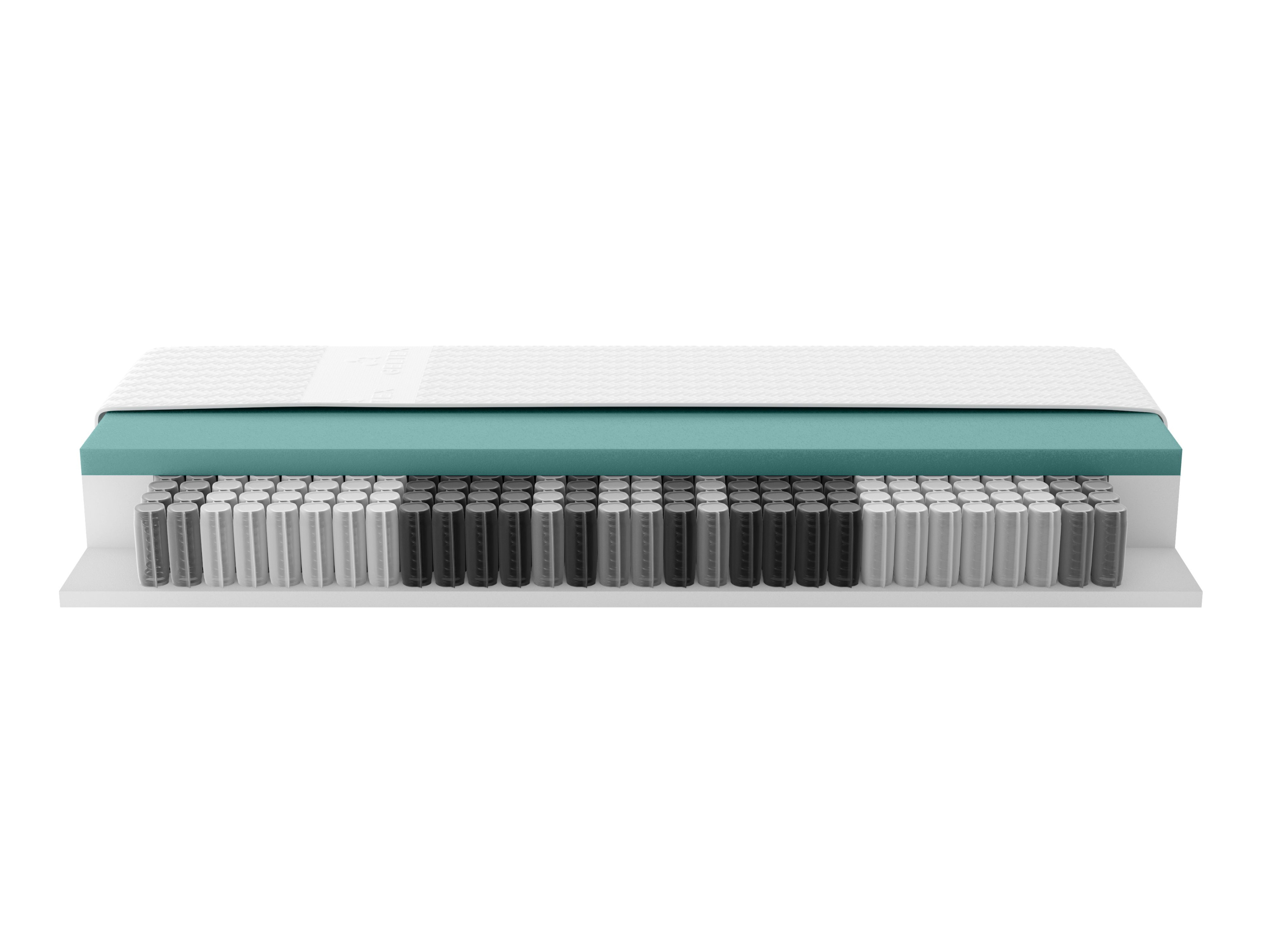 Taschenfederkernmatratze SCHLARAFFIA QUANTUM TOUCH 240 80 x 190 cm H2