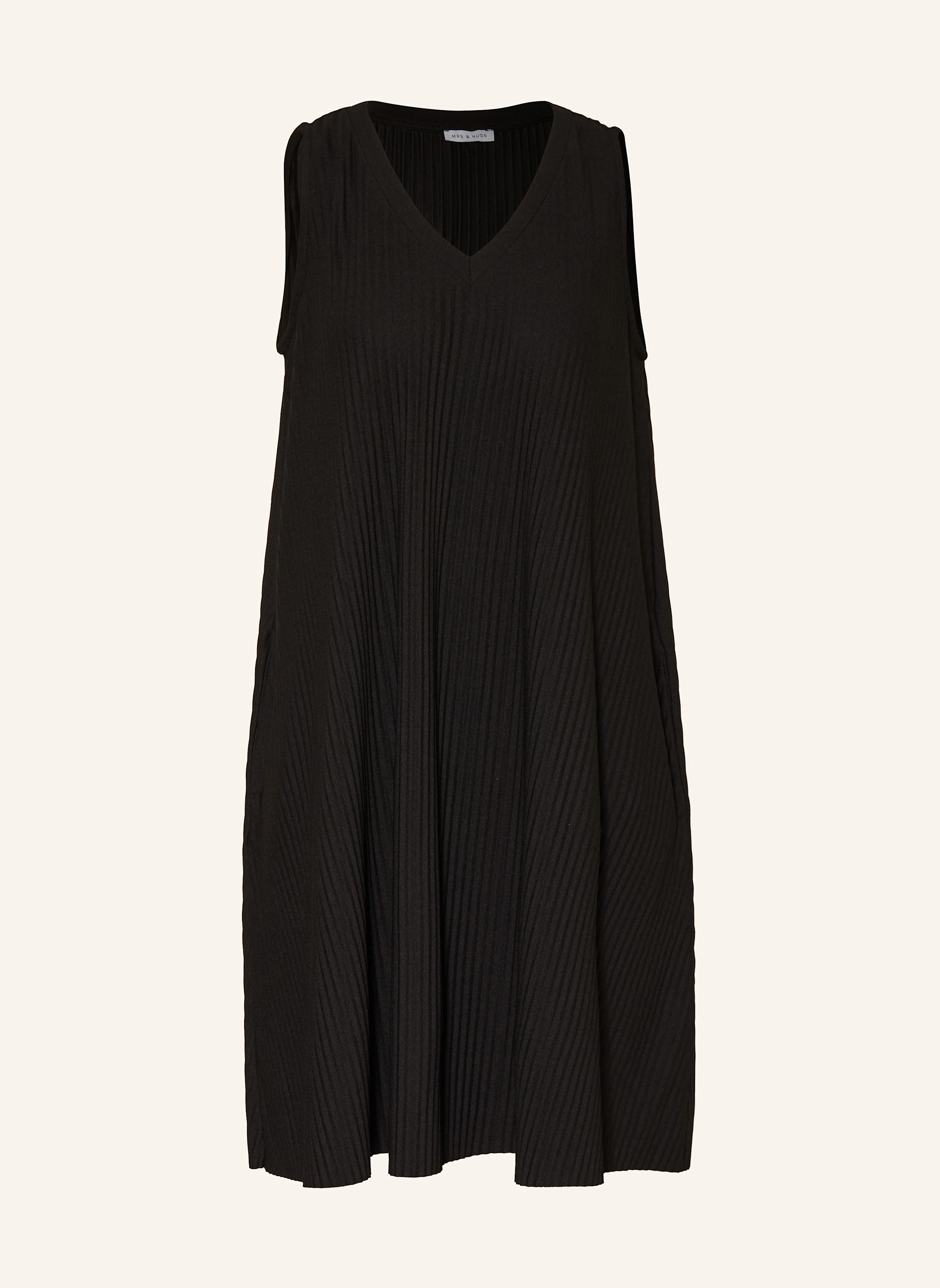 MRS & HUGS Jerseykleid mit Plissees