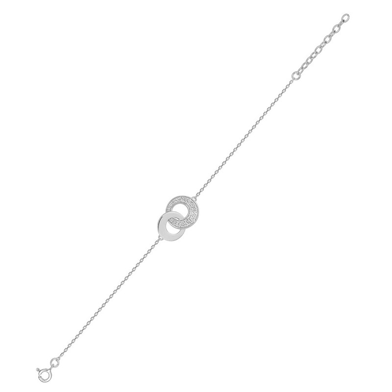 Bracelet Femme - Argent 925 - Longueur : 18 cm