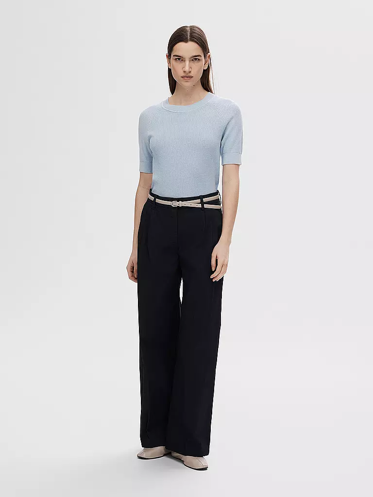 SELECTED FEMME Pullover SLFELINNA hellblau