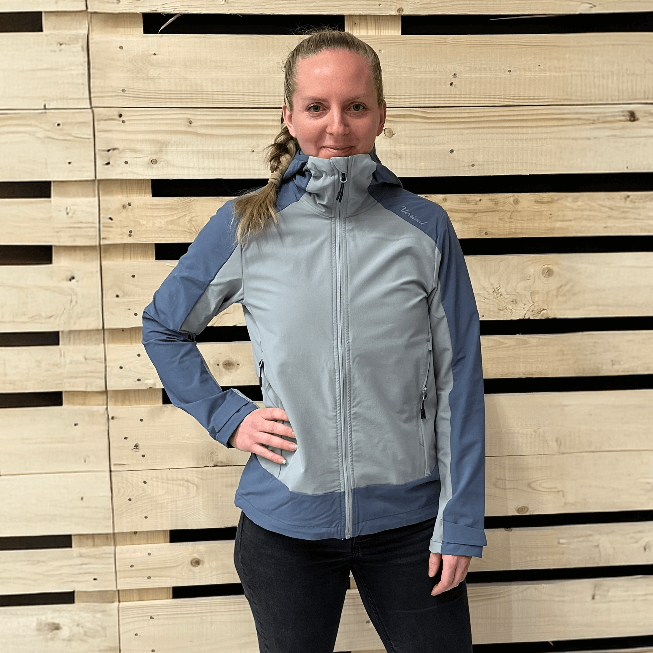 Vertical Dot W Stretch Jacket - Jakke