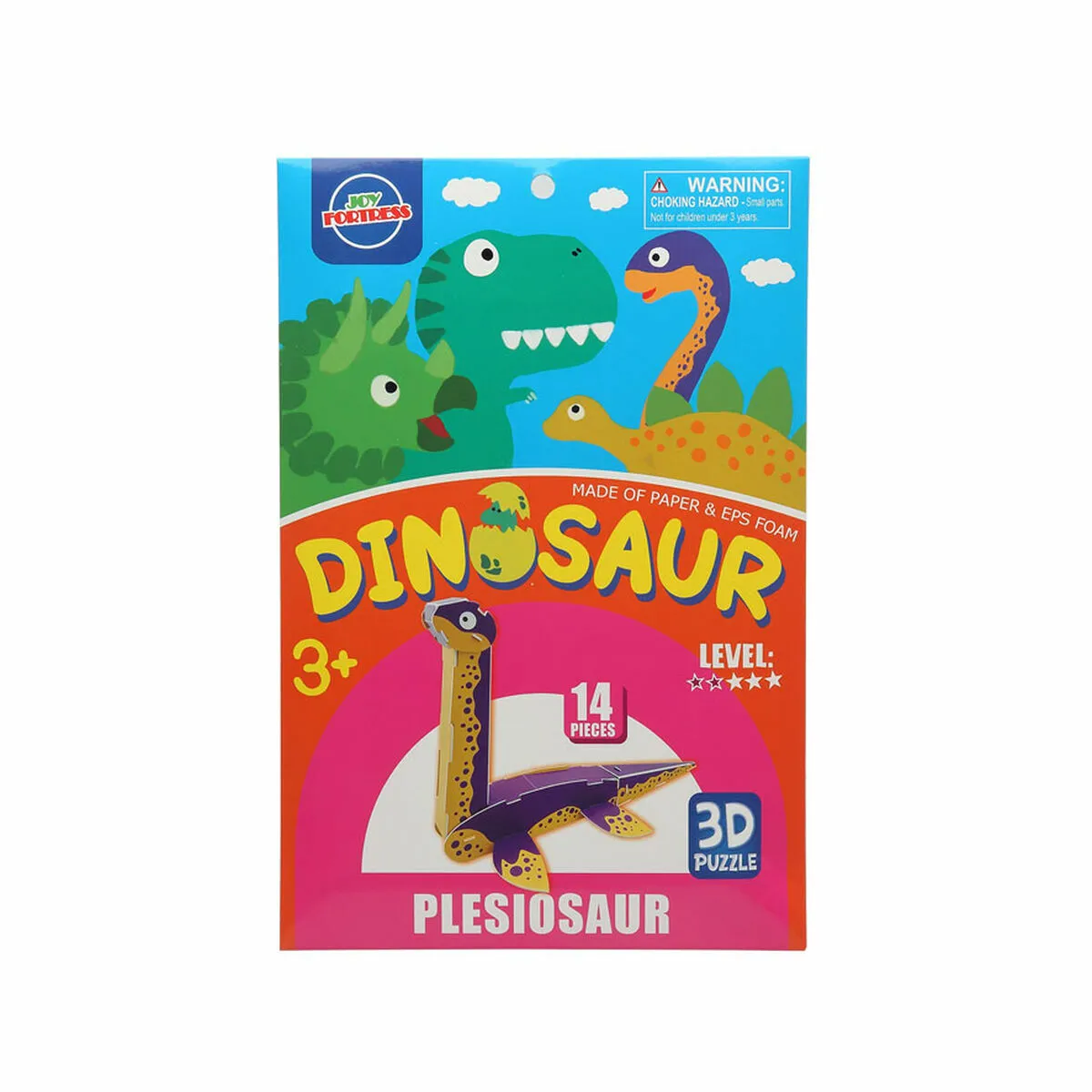 BigBuy Fun 3D Plesiosaur Dinosaures