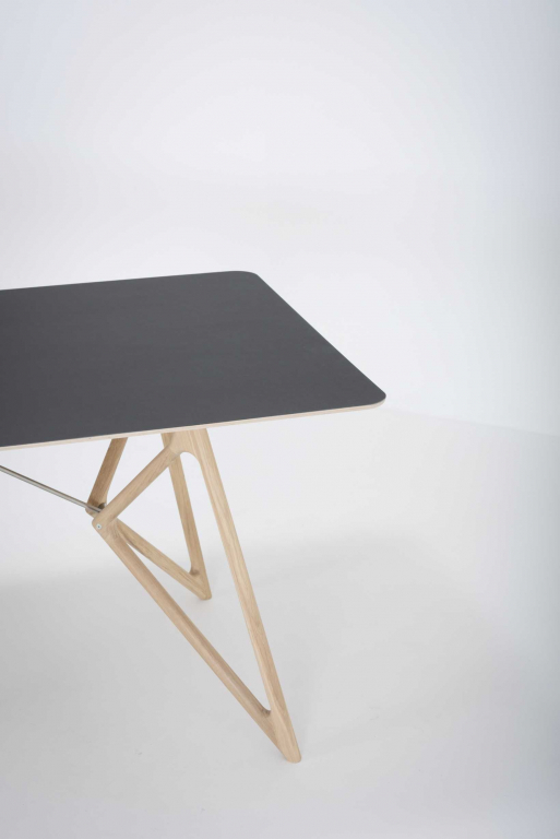 Gazzda Tink Tafel linoleum 180x90 whitewash Dark Olive