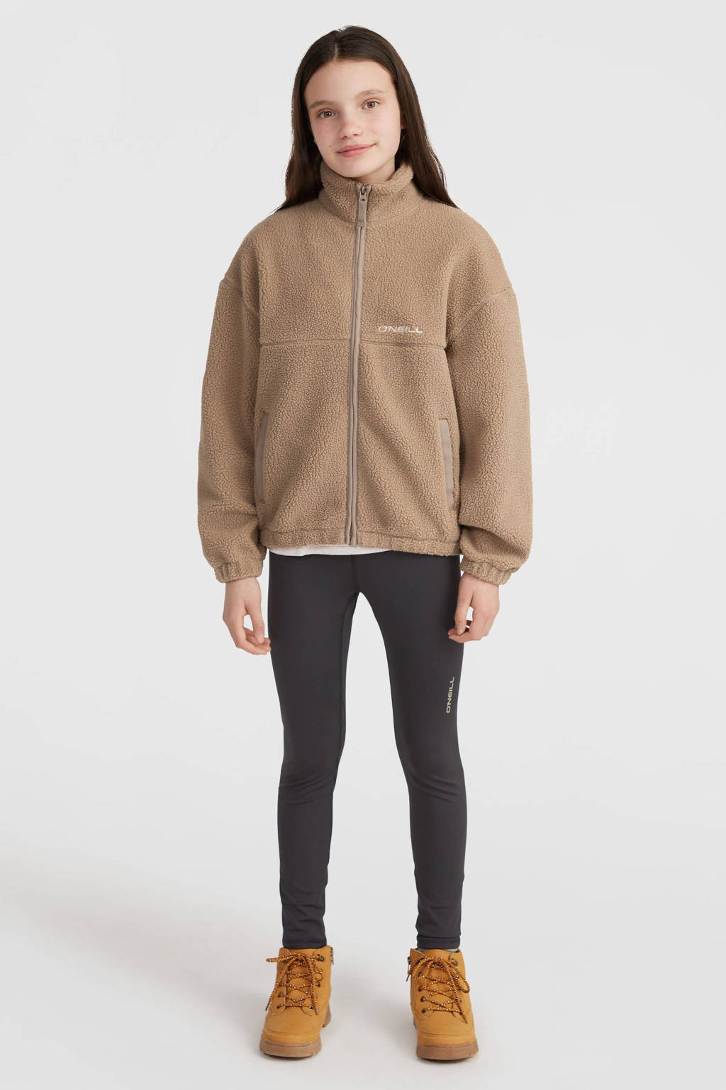 O'Neill fleece vest lichtbruin