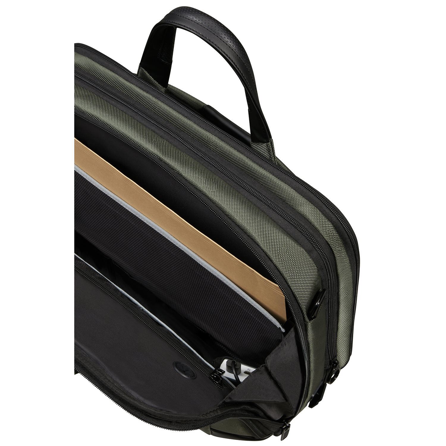Samsonite Pro-DLX 6 Bailhandle 15.6'' EXP green