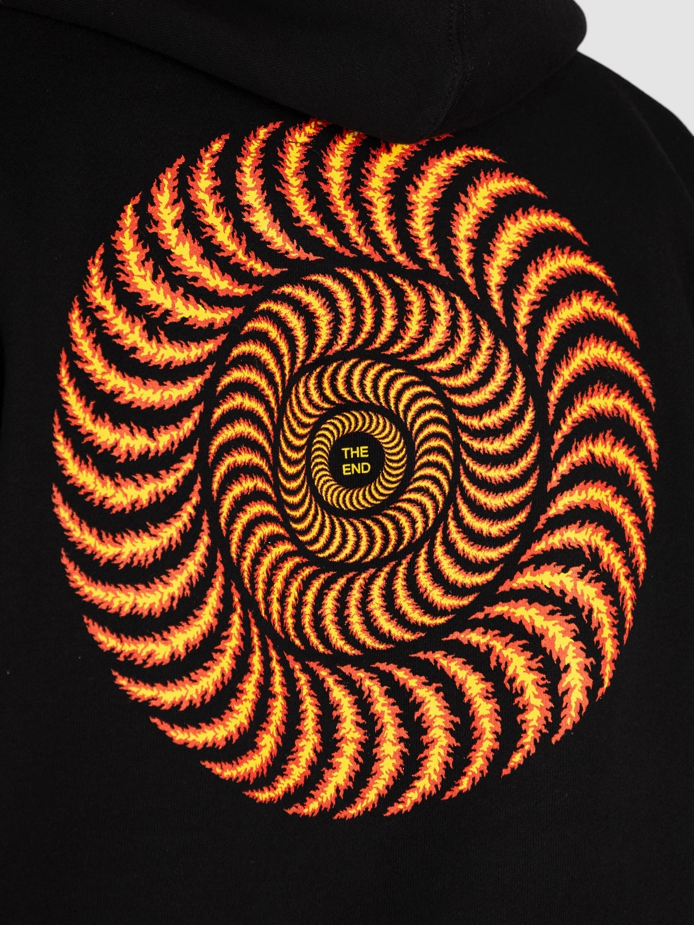 Spitfire OG Classic Flame Hoodie black/red/yellow