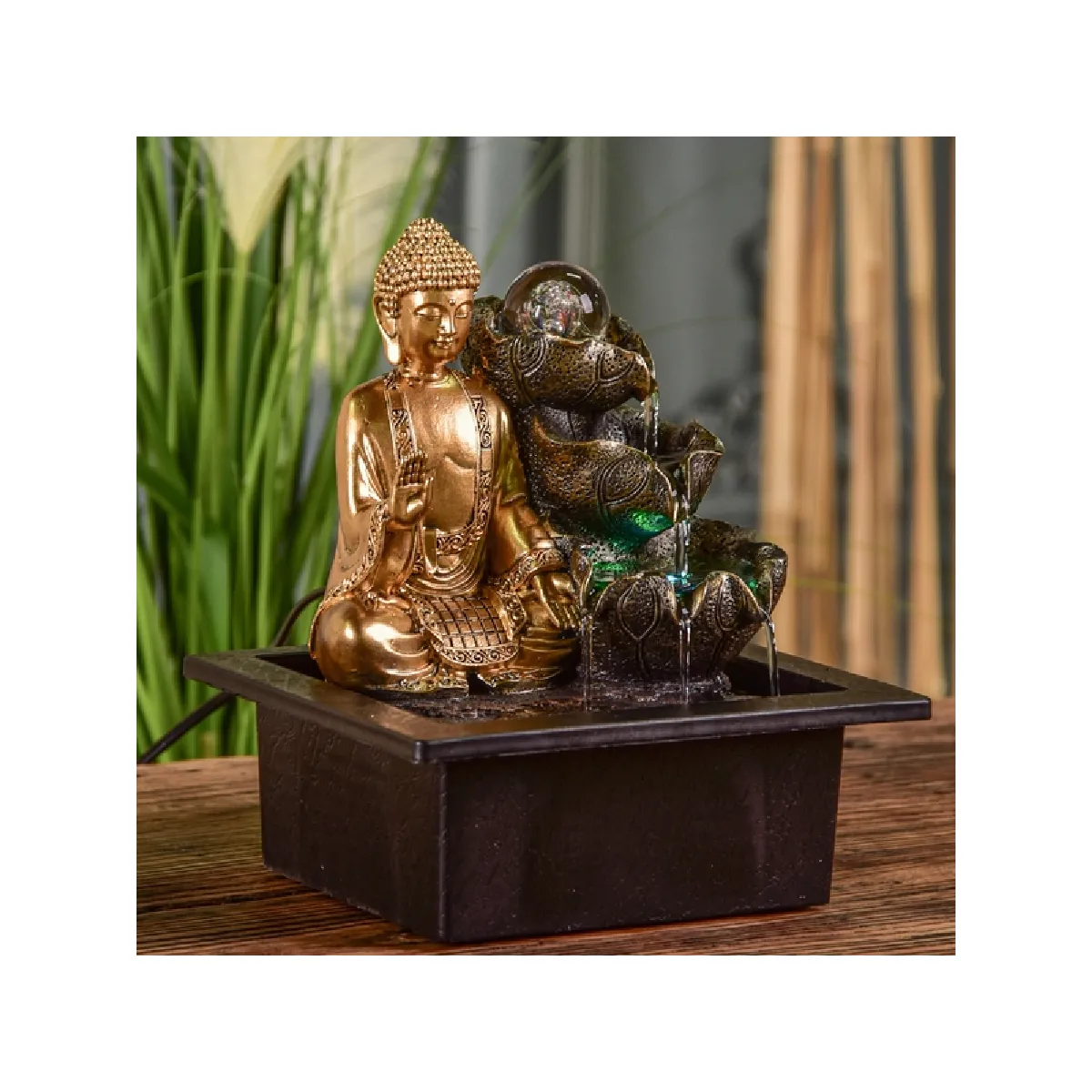 AC-DECO Fontaine Bouddha Arya
