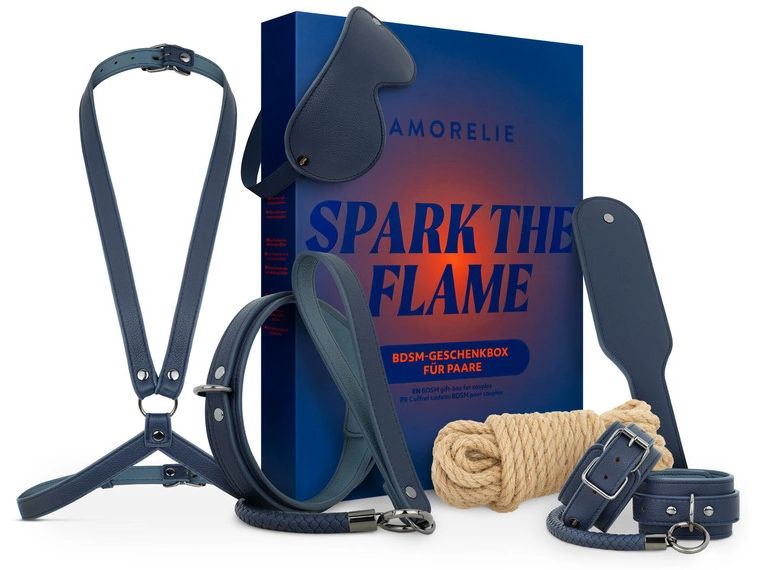 Amorelie Geschenkset Spark the Flame Der Einstieg in die Welt des Soft-BDSM