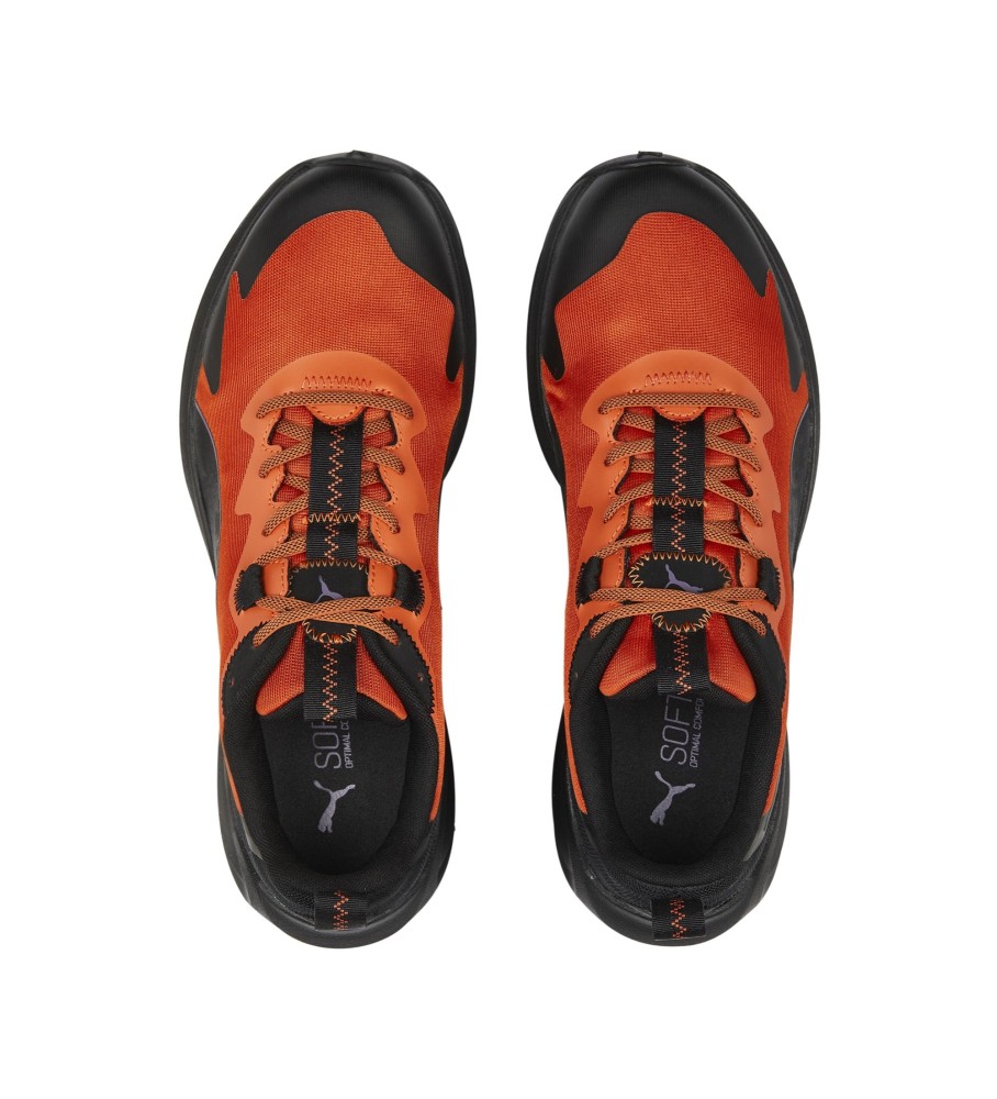 Tênis Puma Twitch Runner Trail Laranja Verão