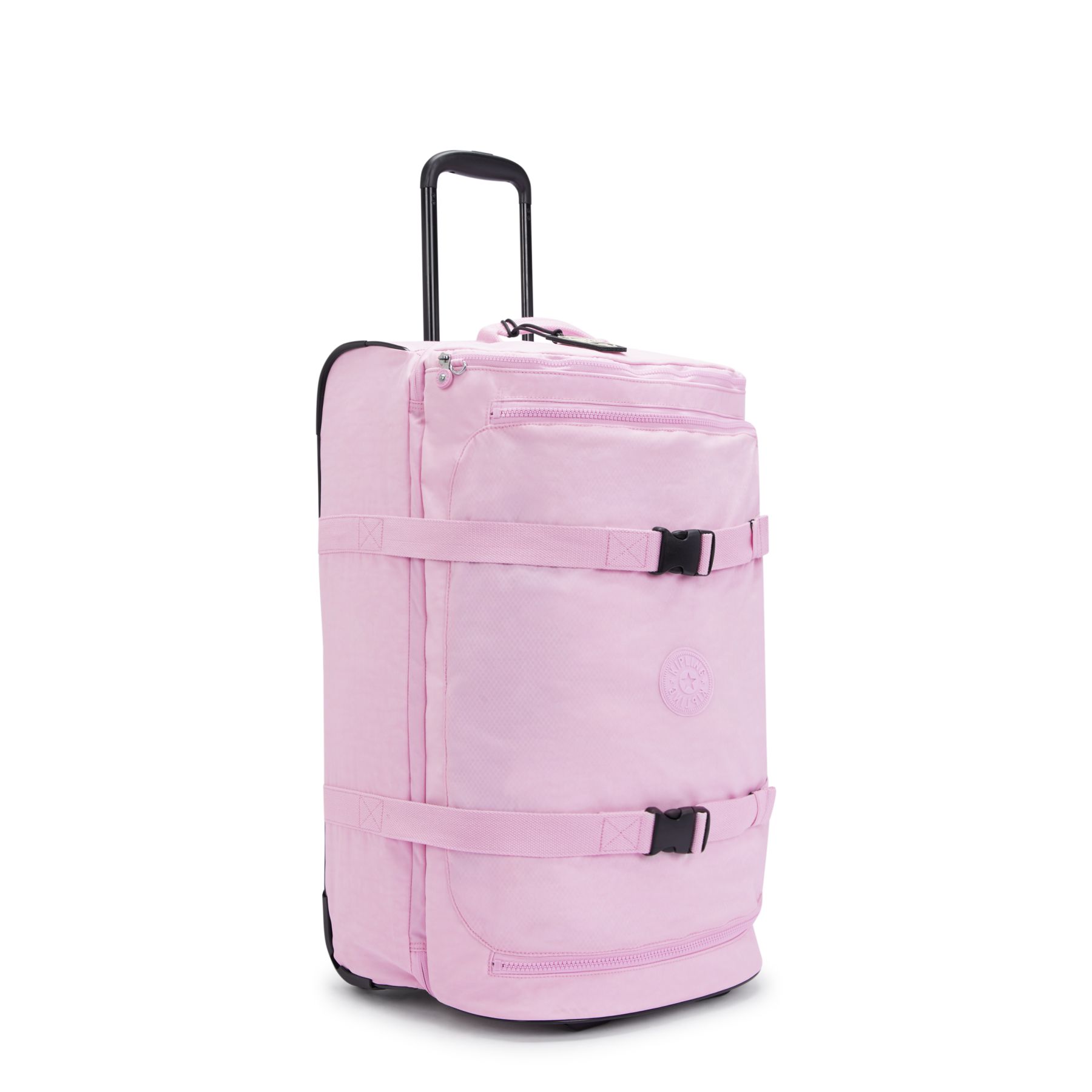 AVIANA M Valise à roulettes de taille moyenne avec sangles ajustables - Blooming Pink