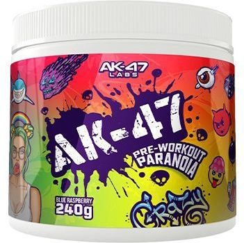 AK-47 - Pre-Workout - Blue Raspberry - 120 Servings