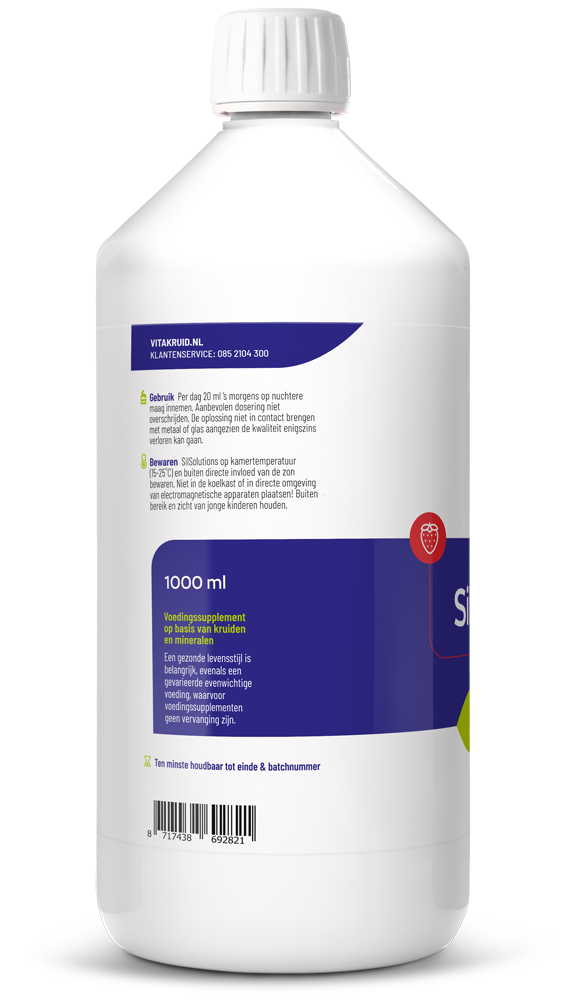 Vitakruid Silsolutions 1000 – Aardbei (1000 ml)