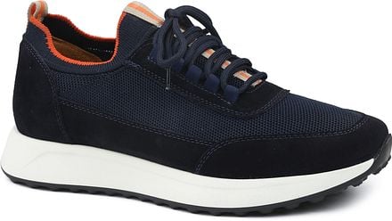 Suitable Sneaker Suede Navy S0237-Navy kopen