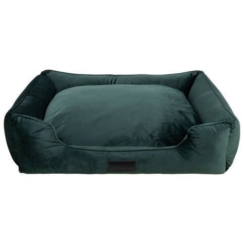 Cama verde para cachorro