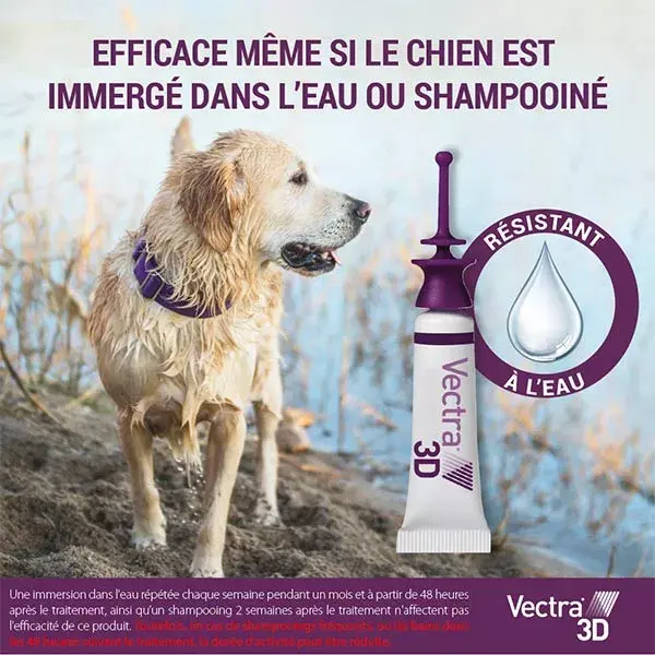 Vectra® 3D solução spot-on para cães com peso superior a 25–40 kg, 12 pipetas.