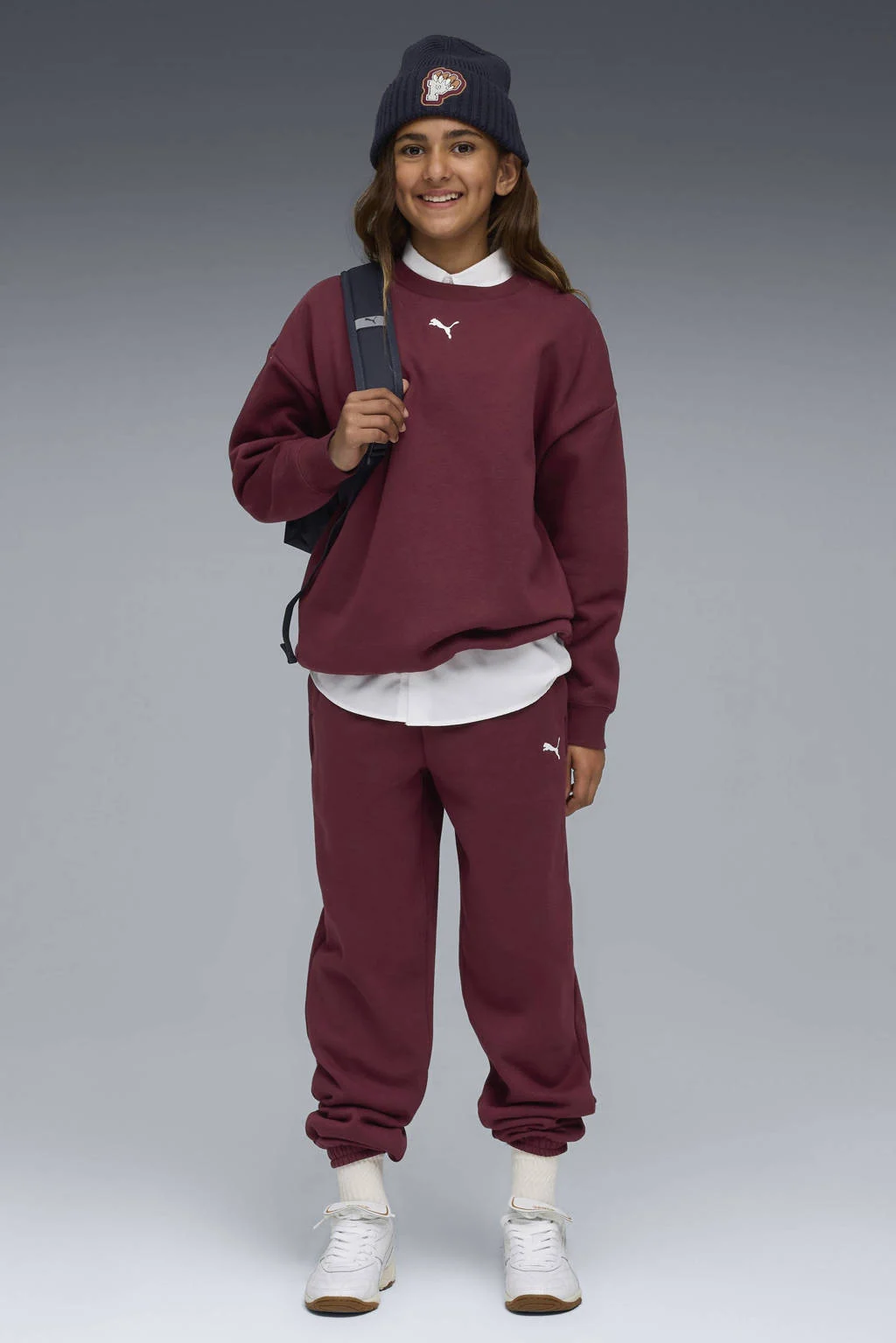 Puma joggingpak donkerrood