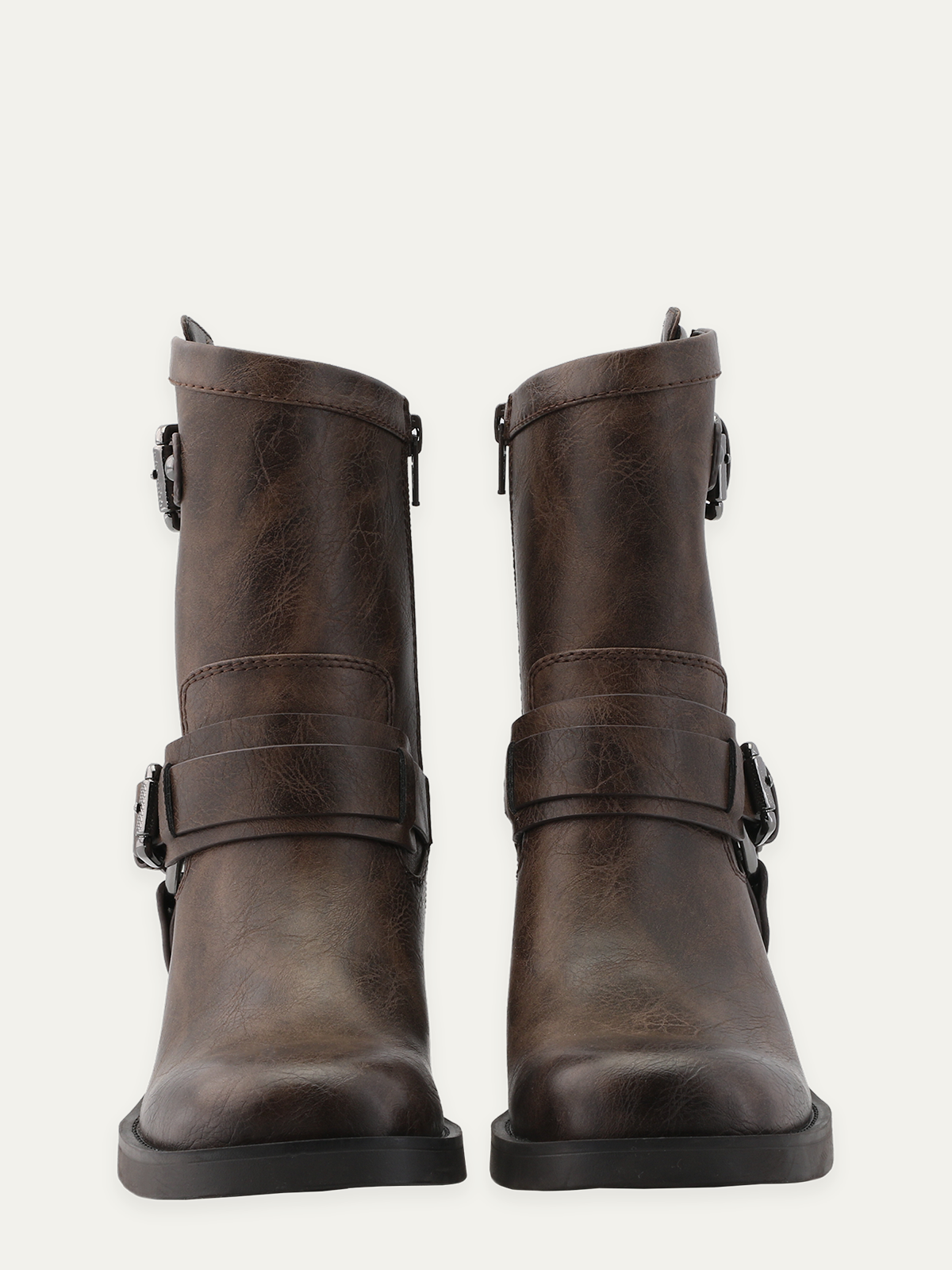 Camperos Low Bikerboot Brown - Trapes Sko