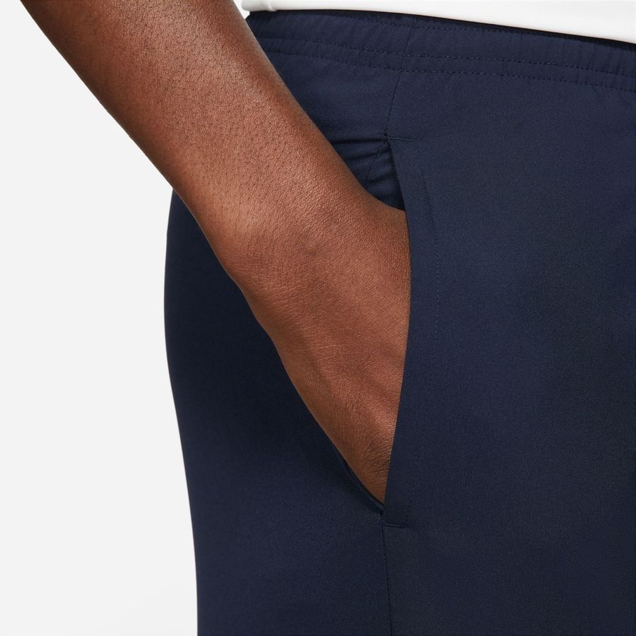 Nike Short d'Entraînement Dri-FIT Academy Woven - Bleu Foncé/Blanc