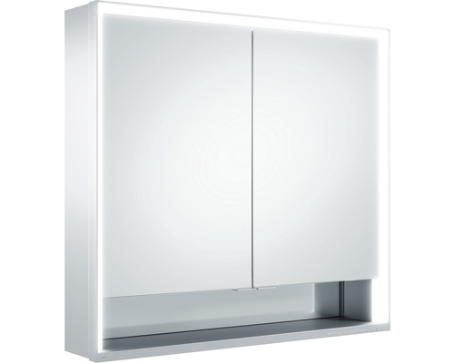 KEUCO Royal Lumos spiegelkast 70 x 16,5 x 73,5 cm, gespiegeld, 2-deurs, LED, IP 24, 713