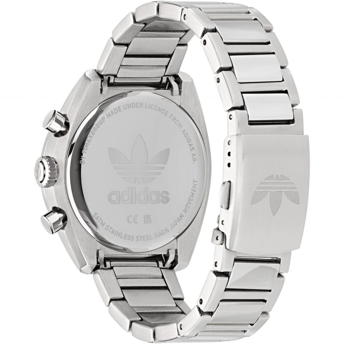 adidas Originals Ladies Chronograph Silver EDITION ONE AOFH22006