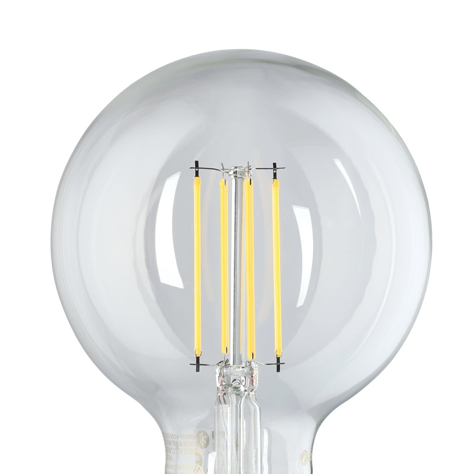 EGLO - E27 G95, klar - Varm hvid - Zigbee, Bluetooth